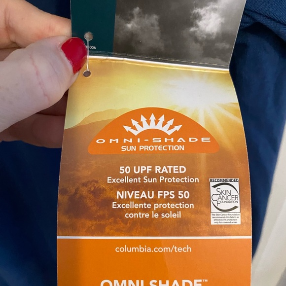 NWT. Men’s Columbia Fish Flag Tee - Picture 7 of 7